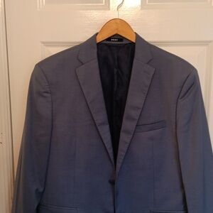 Grey DKNY suit coat